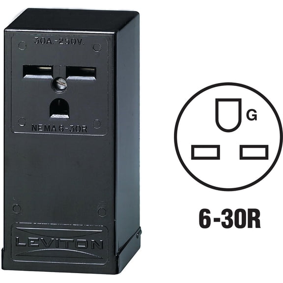 Leviton Power Outlet - Single Pack