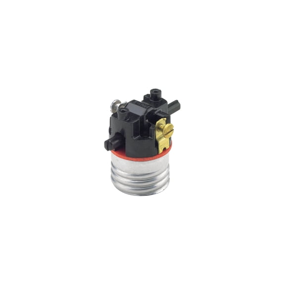 Leviton Push-Through Interior Lamp Socket - Pack of 2