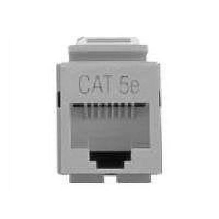 Leviton QuickPort GigaMax - Connector - CAT 5e - UTP - white
