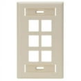 thumbnail image 1 of Leviton QuickPort Faceplate, 1 of 2