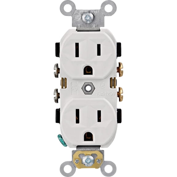 Leviton R62-CBR15-00W Outlet