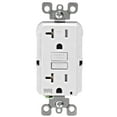 thumbnail image 1 of Leviton R92-GFWT2-0KW 20 Amp White SmartlockPro Self-Test GFCI, 1 of 3