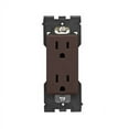 thumbnail image 1 of Leviton RER15-WB Duplex Receptacle Renu Tamper-Resistant 5-15R 15A 125V Back and Side Wired - Walnut Bark, 1 of 1
