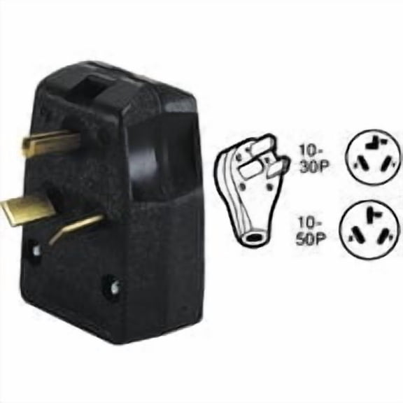 Leviton Range and Dryer Cord Plug - Pack of 6
