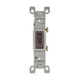 thumbnail image 1 of Leviton Residential Grade 15 Amp Toggle Single Pole Switch, Brown - Pack 10, 1 of 2