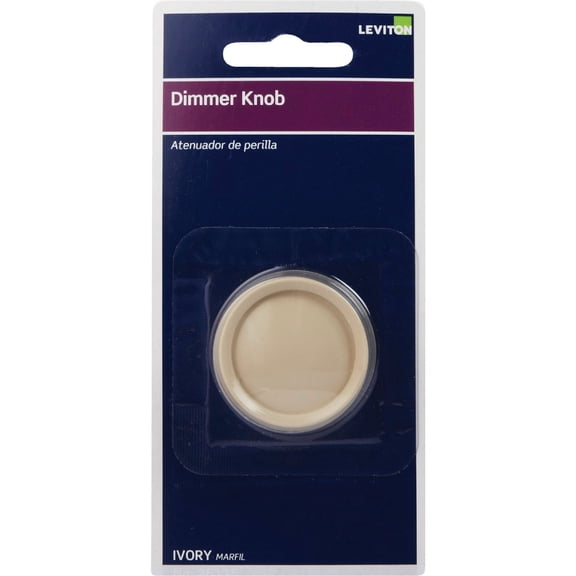 Leviton, Rotary Dimmer Knob Ivory Light Dimmer Switch