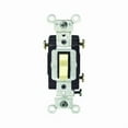 thumbnail image 1 of Leviton S03-CS320-2IS Ivory Commercial Grade 3-Way AC Quiet Switches Toggle, 1 of 2