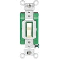 thumbnail image 1 of Leviton 03032 30A Toggle Switch in Ivory — UL Listed for US Residential Electrical Code Compliance, Drop-in NEC-Standard Wiring, 1 of 2