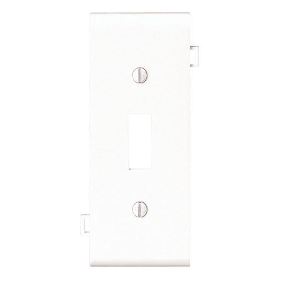 Leviton Sectional Toggle Switch Wall Plate Center Panel - Pack of 6  Indoor & Outdoor Use, NEC-Compliant