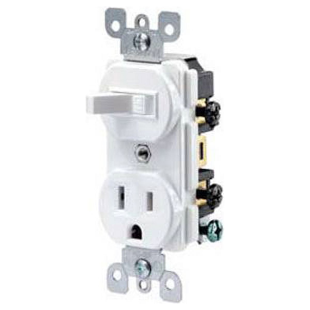 Leviton Single Pole Switch and Grounding Receptacle