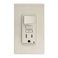 thumbnail image 1 of Leviton C96-GFSW1-00T Light Almond 15 Amp GFCI Receptacle, 1 of 3