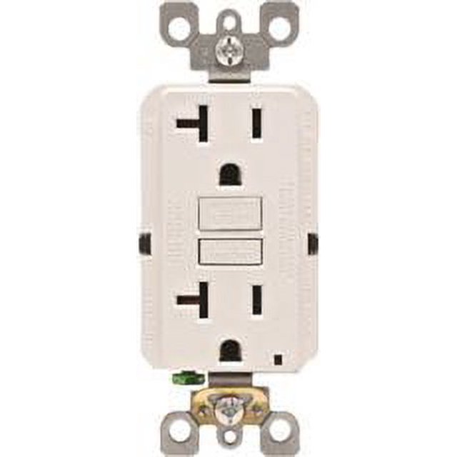 Leviton Smartlockpro 2-Pole Hospital Grade Duplex Gfci Receptacle With ...