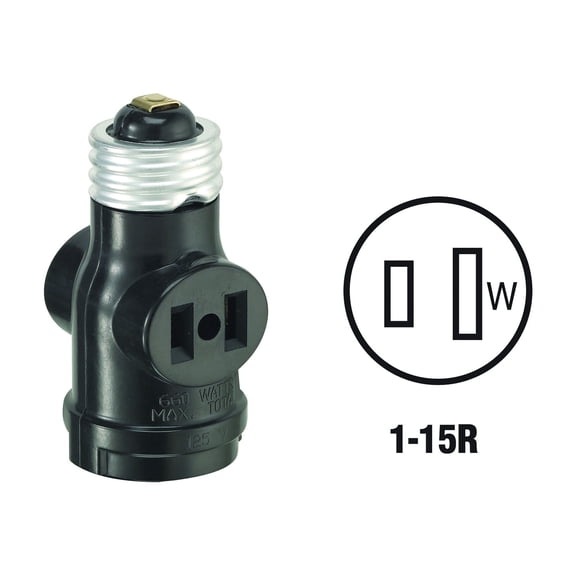 Leviton Socket Adapter - Pack of 6
