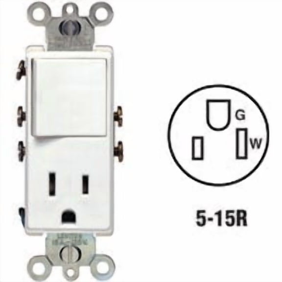 Leviton Switch & Outlet Combination - Pack of 10
