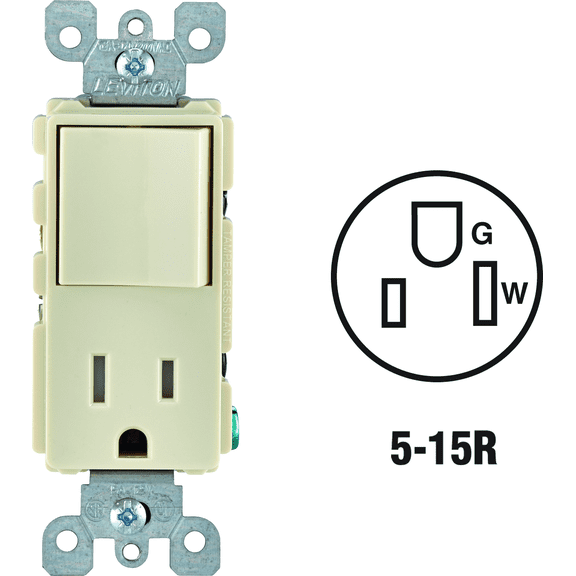 Leviton Decora Switch & Outlet - Pack of 24 Indoor & Outdoor Use, NEC-Compliant