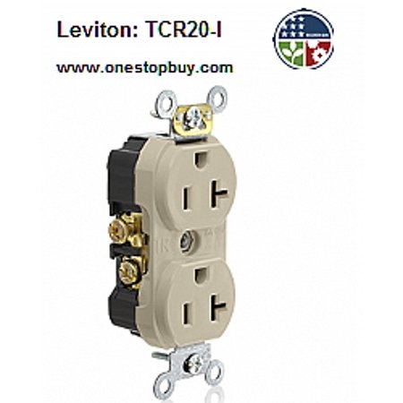 Leviton TCR20-I TMPR RESIST DUP COM REC