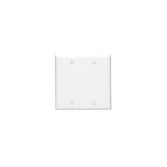 Leviton Thermoset Blank Wall Plate - Pack of 10