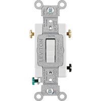 Leviton Toggle 3-Way Switch - Single Pack