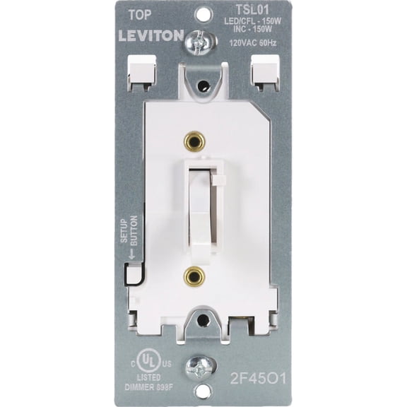 Leviton Electrical - Leviton Toggle Slide Dimmer Switch - Pack of 24