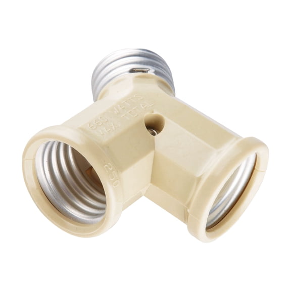 Leviton Twin Socket Adapter - Pack of 12