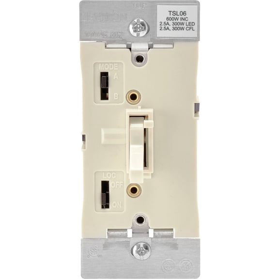 Leviton Universal Toggle Slide Dimmer Switch - Single Pack