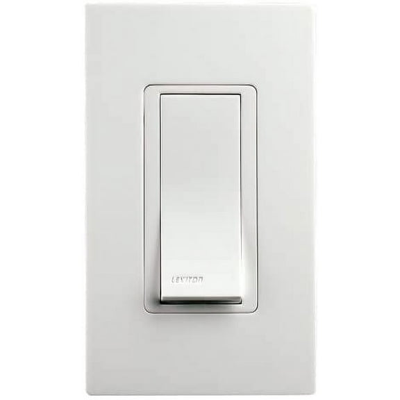 Leviton VZ0SR-10Z Vizia Coordinating Switch Remote 120-Volt AC Dimmers/Fan Speed Control White, Ivory, Light Almond