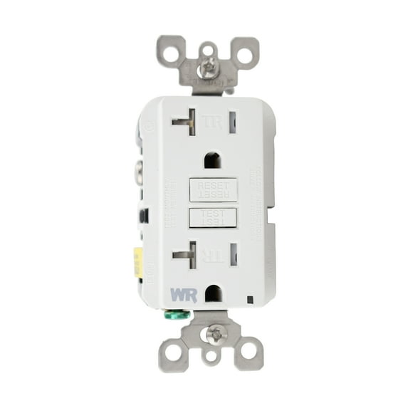 Leviton WT899-W SmartLock Pro Weather-Resistant GFCI Recepacle, 20A, 125V, White