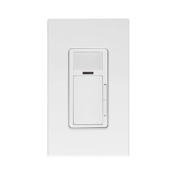 Leviton Wallbox, PIR 24VDC Dimming, Configurable with The Smart Sensor App, ODD24-IDW, White CA2