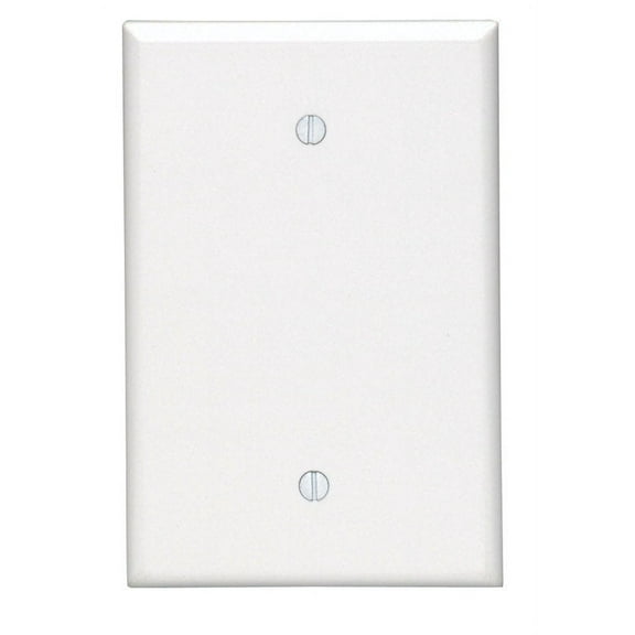 WALLPLATE OVRSZD 1G-B WH (Pack of 10)