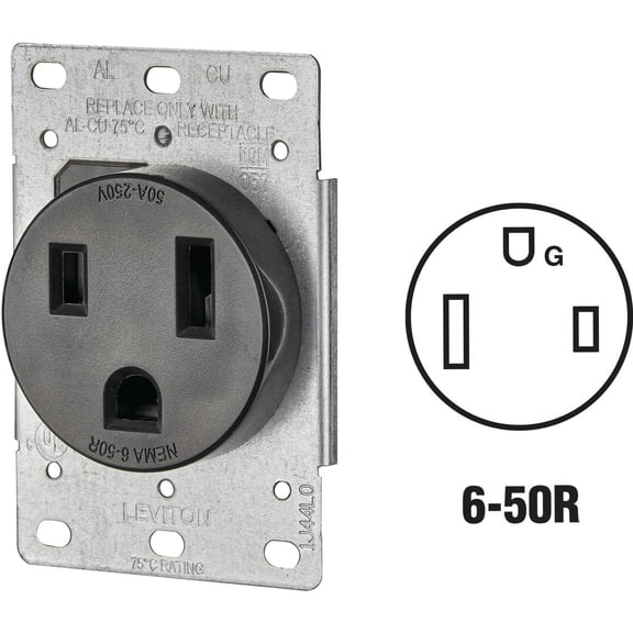 Leviton Welder Power Outlet - Single Pack