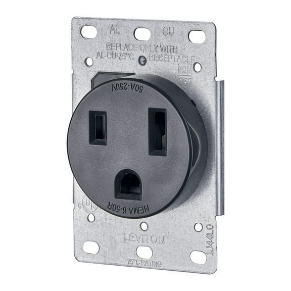 Leviton Welder Power Outlet - Durable Universal Shape - Multicolor