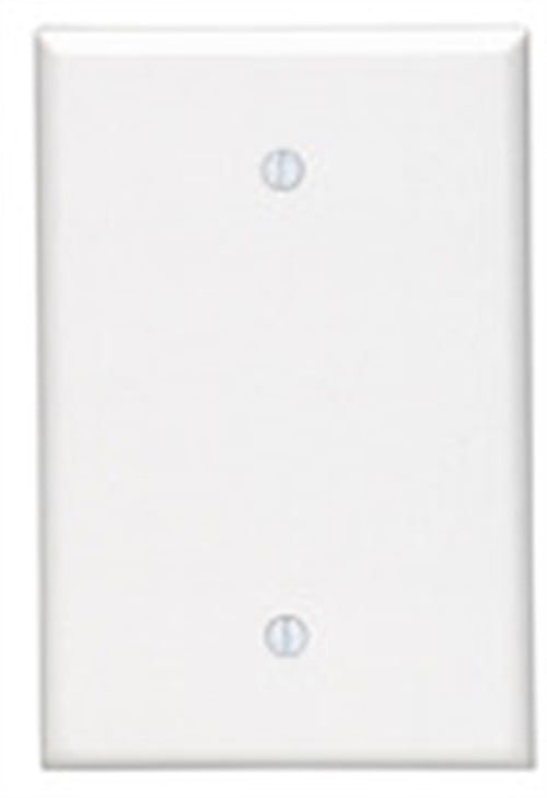 WALL PLATE RECTANGLE WHT (Pack of 1)