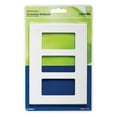 thumbnail image 1 of Leviton  White 3 Gang Polycarbonate Rocker Screwless Wall Plate, 1 of 1