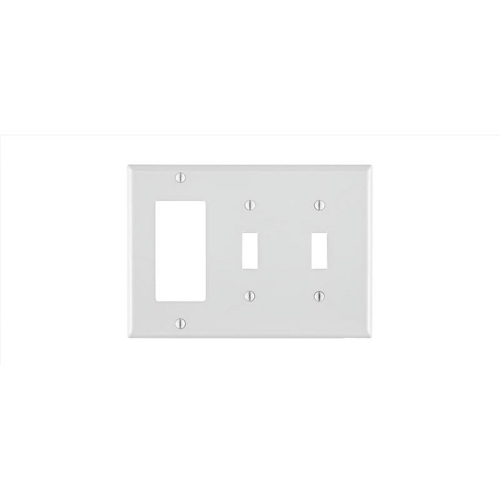 WALL PLATE WHITE 3G(Pack of 1)