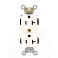 thumbnail image 1 of Leviton White LEV-LOK INDUSTRIAL Receptacle Duplex Outlet 20A M5362-SW Boxed, 1 of 2
