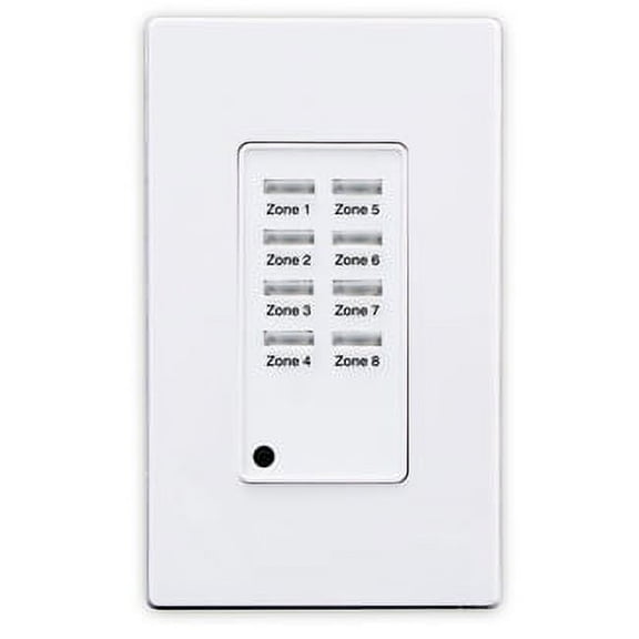 Leviton ZMDSW-8W Z-MAX SWITCH 8 BUTTON
