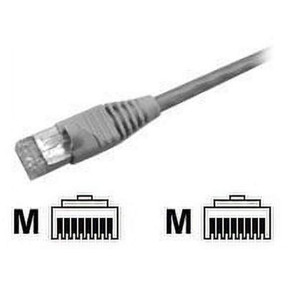 Leviton eXtreme 6+ - Patch cable - RJ-45 (M) to RJ-45 (M) - 10 ft - UTP - CAT 6 - booted, stranded - gray