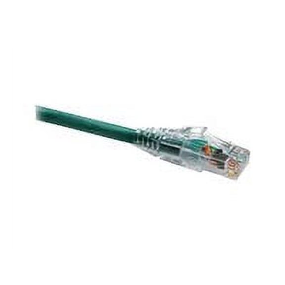 Leviton eXtreme 6+ SlimLine - Patch cable - RJ-45 (M) to RJ-45 (M) - 7 ft - UTP - CAT 6 - snagless, stranded - green