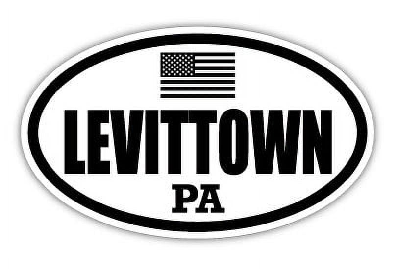 Levittown PA Pennsylvania Bucks County Stealthy Subdued Old Glory US