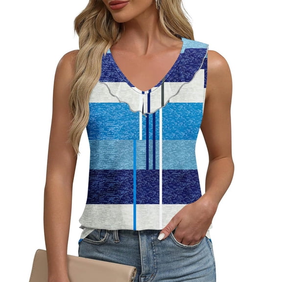 Levmjia Cotton Tank Tops For Women Sleeveless Summer Casual Cotton Stretch Round Neck Slim Fit Cami for Workout Daily Wear Street Fashion