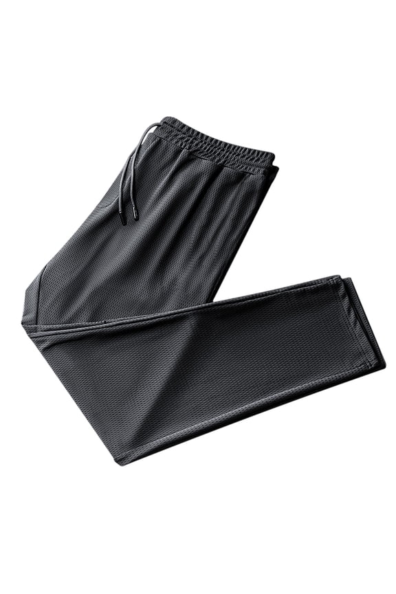 Pants Men Ice Silk Fitness Running Stretch Yoga Pant Soft Men's Cotton Yoga Sweatpants