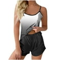 thumbnail image 1 of Levmjia Comfy Sets For Women Clothing Sleeveless Tank Tops Shorts Pajama Set Summer Casual Loungewear Soft Breathable Two Piece Outfit Comfortable Sleepwear Multi Color Options, 1 of 5