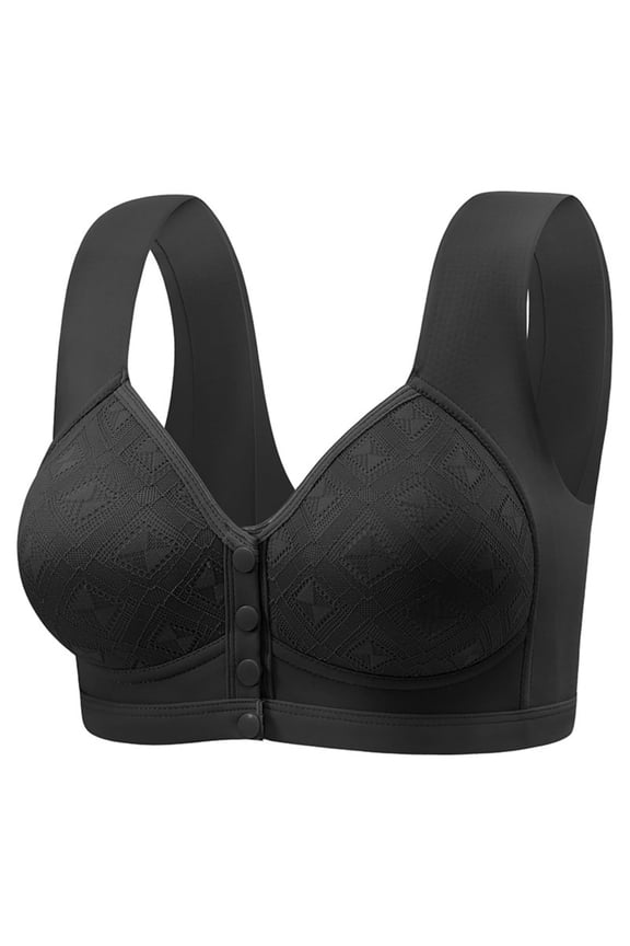 Cotton Bras For Women Wirefree Push Up Polyester No Underwire Comfortable Daily Wear Lace Underwear 36-44 B C D Multi Color Options