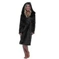 thumbnail image 1 of Levmjia Fashion Hooded Robe Bathrobe Casual Lengthening Keep Warm Nightgown Lace Up Pocket Long Sleeve Comfortable Breathable Sleep Wear, 1 of 3