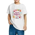 thumbnail image 1 of Levmjia Women Tops Short Seve Cotton Tshirt Cute Printed Round Neck for Summer Casual School Wear Soft Breathab Multi Color Options Limited Stock, 1 of 4
