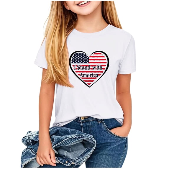 Levmjia Womens Tops Short Sleeve Tshirt Cotton Casual Round Neck Cute Cartoon Print Summer Daily Wear School Outfit Multi Color Options Limited Stock