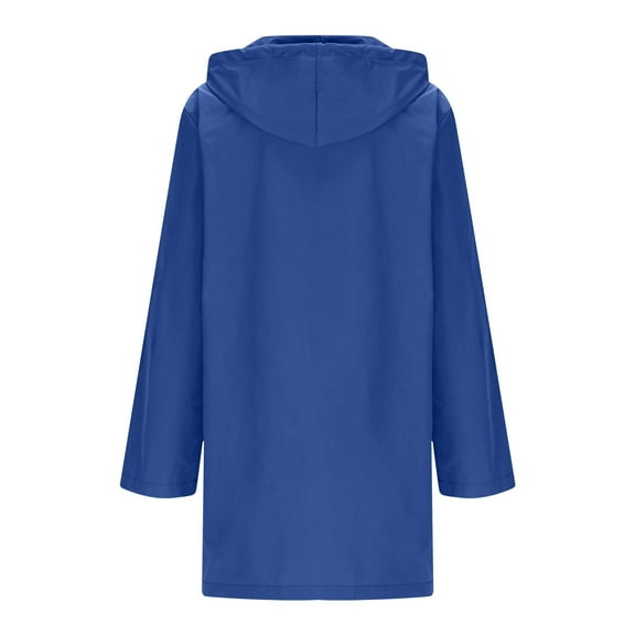 Levmjia Lightweight Hooded Jacket Women Waterproof - Sports for Women Outwear Button-Breasted Windbreaker for Travel Outdoor
