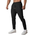 thumbnail image 1 of Levmjia Men's Outdoor Joggers Zipper Ankle Sweatpants Nylon Spandex Sport Pants Slim Fit Training Trousers Athletic Casual Pants S-XL, 1 of 7