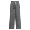 thumbnail image 1 of Levmjia Men's Solid Corduroy Pants Fleece-Lined Warm Trousers Straight-Leg Casual Bottoms XS-2XL, 1 of 3