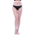 thumbnail image 1 of Levmjia Sheer Stockings For Women Fishnet Tights Polyester Blend Elastic Waist Lingerie For Valentine Wedding Daily Wear Ultra Comfort Black Nude Grey 3-Pack, 1 of 2